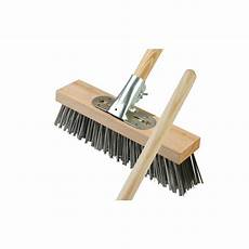 Wire Brush Broom